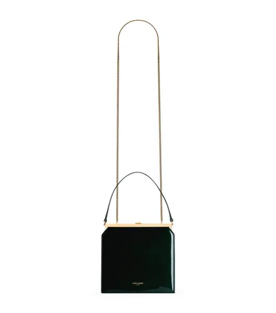 Saint Laurent Patent Leather Midnight Cross-body Bag