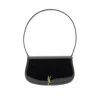 Saint Laurent Patent Leather Mini 'voltaire' Bag In Black