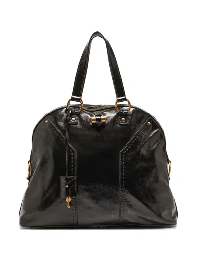 Pre-owned Saint Laurent Patent-leather Tote Bag