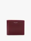 Saint Laurent Patent Leather Wallet With Engraved Logo On The Front