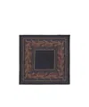 Saint Laurent Pattern Scarf In Black