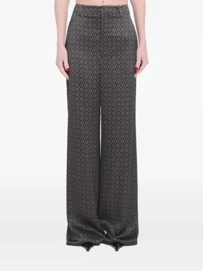 SAINT LAURENT PATTERNED TROUSERS