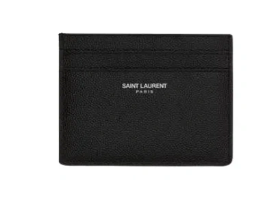 Saint Laurent Pcc 172y Mono Small Leather Goods For Men In Black