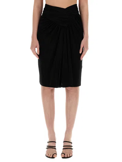 SAINT LAURENT PENCIL SKIRT.