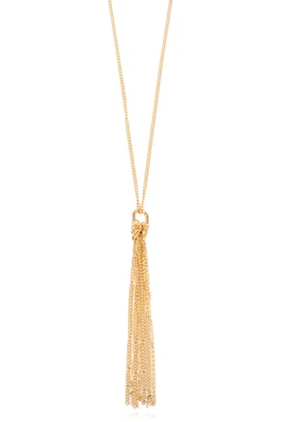 SAINT LAURENT TASSEL NECKLACE