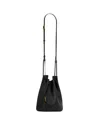 Saint Laurent Pendant Shoulder Bag In Black