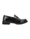 Saint Laurent Le Loafer High-shine Finish Flat Shoes