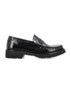Saint Laurent Penny Loafers In Black