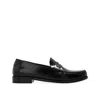 Saint Laurent Le Loafer Moccasins In Shiny Leather Scarpe Basse Black In Black