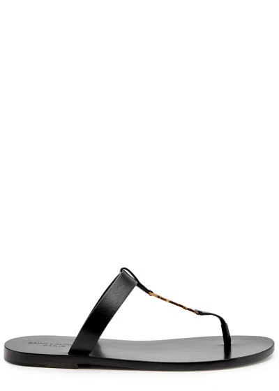 SAINT LAURENT SAINT LAURENT PEPE 05 LEATHER FLIP FLOPS