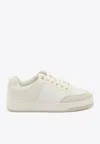 Saint Laurent Low Top Sneakers In White