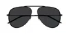 Saint Laurent Pilot-frame Sunglasses In 001