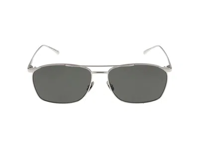 Saint Laurent Pilot-frame Sunglasses In 002