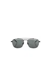 Saint Laurent Pilot-frame Sunglasses In Gray