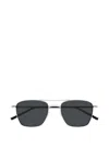 Saint Laurent Pilot-frame Sunglasses In Black