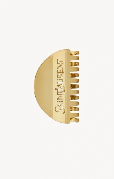 Saint Laurent Pince Crabe Mm  In Gold