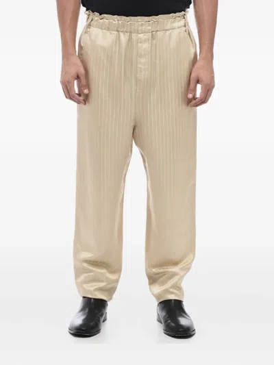 SAINT LAURENT PINSTRIPED TROUSERS