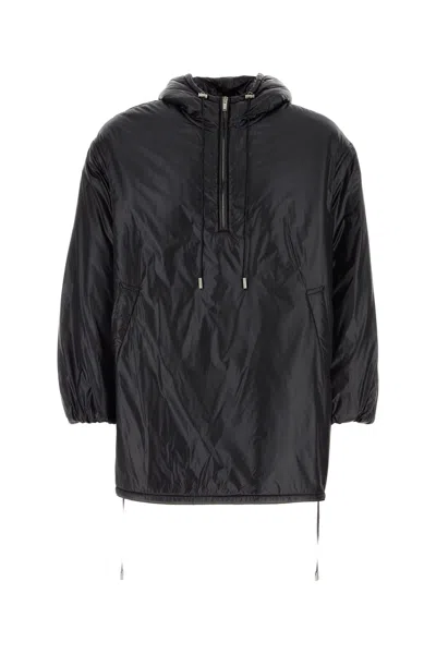 Saint Laurent Men's Nylon Blouson In Black