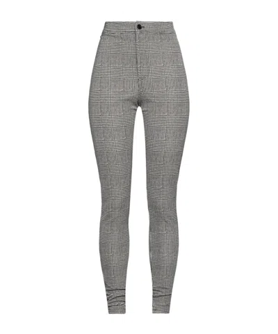 Saint Laurent Plaid Casual Pants In Multi