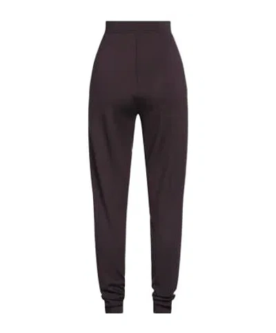 Saint Laurent Plain Colour Trousers In Purple