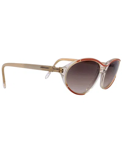 Saint Laurent Plastic Sunglasses (authentic Pre-loved) In Gold