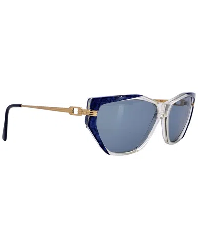 Saint Laurent Plastic Sunglasses (authentic Pre-loved) In Blue