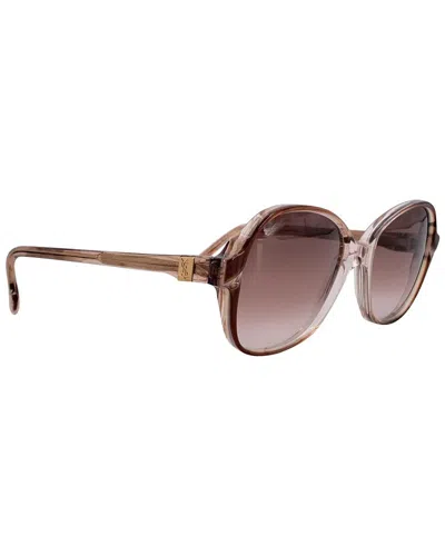Saint Laurent Plastic Sunglasses (authentic Pre-loved) In Brown