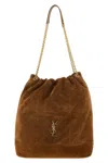 Saint Laurent 'pochon Jamie' Large Shoulder Bag In Brown
