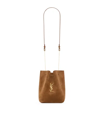 Saint Laurent Pochon Shoulder Bag In Sand