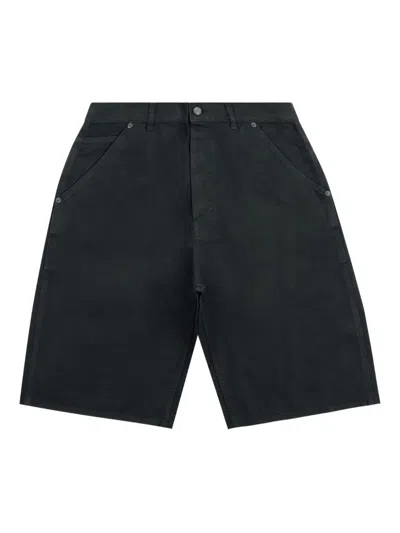 Saint Laurent Pocket Bermuda Shorts In Black