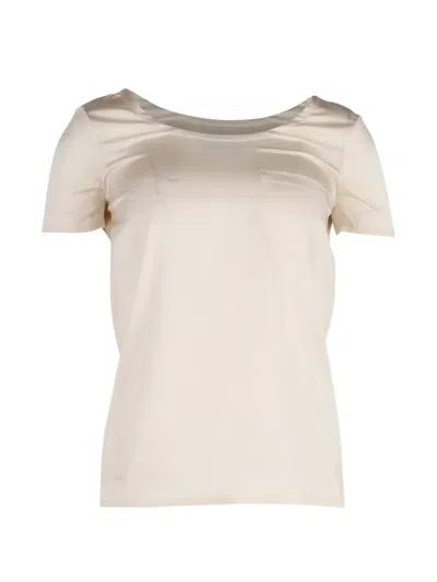 Pre-owned Saint Laurent Pocket T-shirt In Neutral