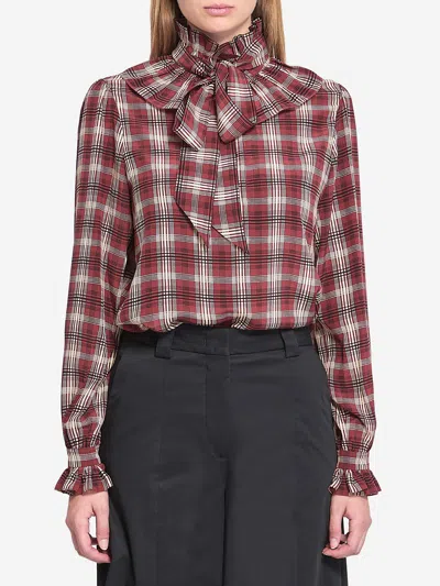 Saint Laurent Poet Blouse