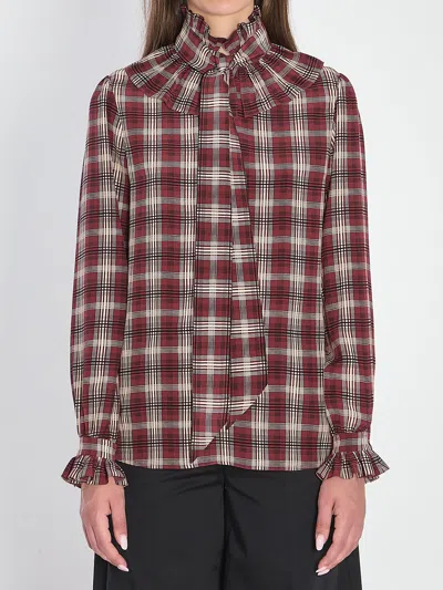 SAINT LAURENT SAINT LAURENT POET BLOUSE