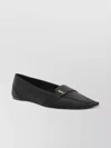 Saint Laurent Pointed Toe Flat Sole Loafers