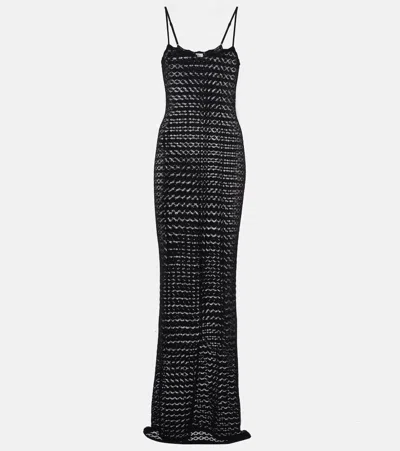 Saint Laurent Dress In Black