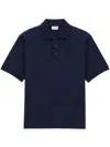 Saint Laurent Polo Cassandre In Blue