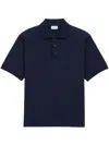 Saint Laurent Polo Cassandre In Blue