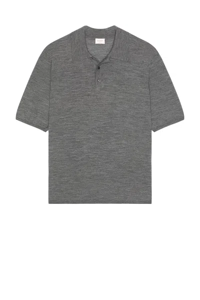 Saint Laurent Polo In Gray
