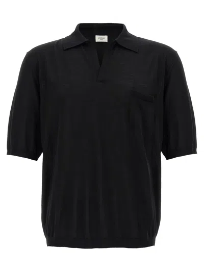 SAINT LAURENT SAINT LAURENT POLO MANCHES COURTES