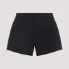 Saint Laurent Logoed Swimshorts In Black