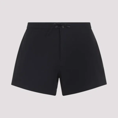 Saint Laurent Polyamide Swim Shorts Xl In Black