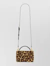 Saint Laurent Pony Skin Leopard Print Shoulder Bag In Multi