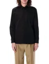 Saint Laurent Tailored Shirt With Long Sleeves In Black