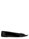 Saint Laurent Square-toed Ballet Shoes