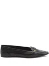 Saint Laurent Poppy Leather Ballets