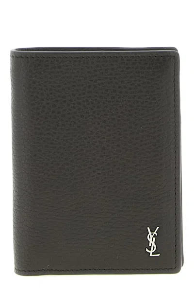 SAINT LAURENT 'TINY CASSANDRE' CARD HOLDER