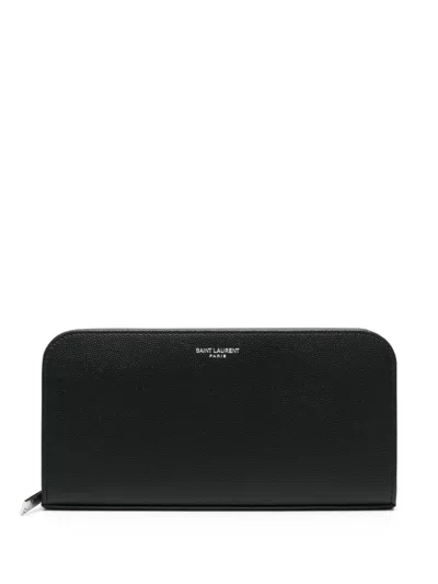 Saint Laurent Wallet In Black