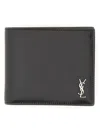 Saint Laurent Portafoglio Tiny Cassandre East/west In Black