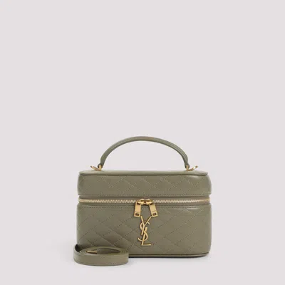 Saint Laurent Pouch Green