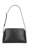 Saint Laurent Pouch On Strap In Nero
